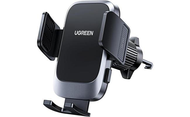 UGREEN LP810 Push-Button Air Vent Car Phone Mount with Short Hook Base UGREEN LP810 Push-Button Air Vent Car Phone Mount with Short Hook Base